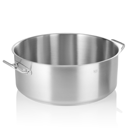 stewing pot low stainless steel 38 ltr Ø 500 mm | base Ø 450 mm | suitable for induction product photo