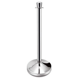barrier post stainless steel  Ø 0.32 m  H 0.95 m | cylindrical pole head product photo