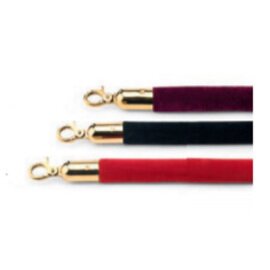 connecting rope black | colour of fittings golden coloured Ø 32 mm barrier length 1.5 m product photo