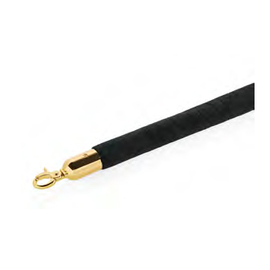 connecting rope black | colour of fittings golden coloured Ø 32 mm barrier length 1.5 m product photo
