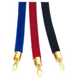 connecting rope  | webbing colour blue  | golden coloured  Ø 32 mm  L 2.5 m product photo