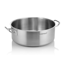 stewing pot CHEFPROOF stainless steel | 18.5 l Ø 400 mm H 150 mm product photo