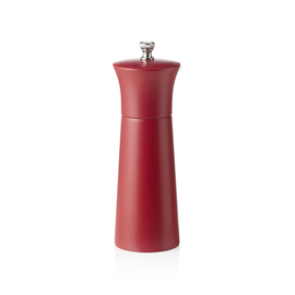 pepper mill NOVEL MILL made from wood red H 150 mm product photo
