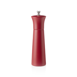 pepper mill NOVEL MILL made from wood red H 200 mm product photo