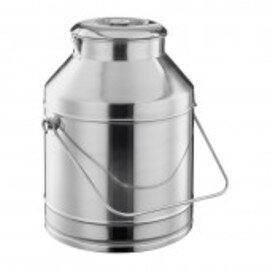 transport jug with lid stainless steel 25 ltr  Ø 330 mm  H 470 mm product photo