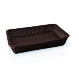 GN system basket GN 1/1 plastic brown  H 150 mm product photo