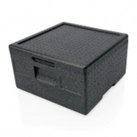 pizza box 22 ltr black  | 410 mm  x 410 mm  H 240 mm product photo