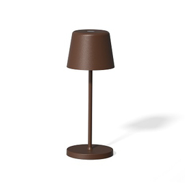 LED table lamp Alex corten-coloured | dimmable Ø 76 mm H 208 mm product photo