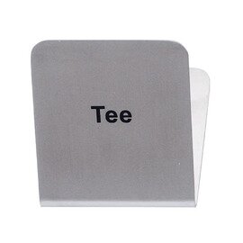buffet sign • Tea • stainless steel L 50 mm x 55 mm H 50 mm product photo