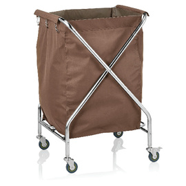 laundry cart brown 610 mm x 610 mm H 985 mm product photo