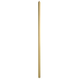 edge protector shiny brass pointed  | 1250 mm  x 25 mm  H 25 mm product photo