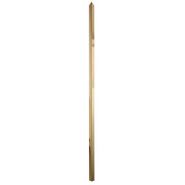edge protector matt brass pointed  | 1250 mm  x 25 mm  H 25 mm product photo