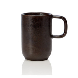 coffee mug ONE METALLIC BROWN stoneware 370 ml product photo
