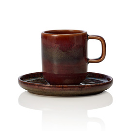 espresso cup with saucer ONE AMAZONAS stoneware 90 ml product photo