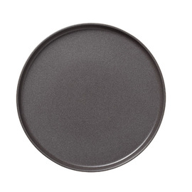 plate flat ONE STONE GREY stoneware Ø 330 mm product photo