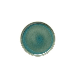 plate flat ONE MYRTLE GREEN stoneware Ø 175 mm product photo