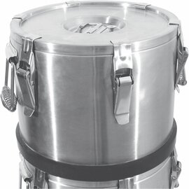 B-STOCK | thermal food transport container 15 ltr  Ø 330 mm  H 280 mm product photo