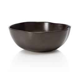 bowl ORGANIC METALLIC BROWN | stoneware 2.1 ltr Ø 280 mm H 100 mm product photo