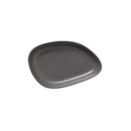 dip bowl ORGANIC STONE GREY | stoneware 147 mm x 93 mm H 20 mm product photo