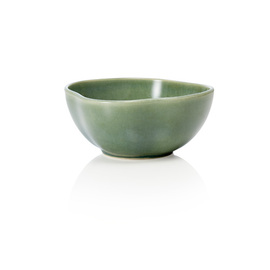 bowl ORGANIC MYRTLE GREEN | stoneware 0.45 ltr Ø 160 mm H 70 mm product photo