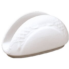 napkin holder BAVARIA white semicircle | 120 mm x 60 mm H 60 mm product photo