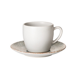 coffee cup with saucer COUPE IRIS stoneware 220 ml product photo
