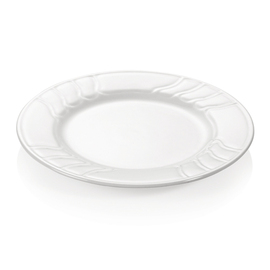 CLEARANCE | plate ROSENGARTEN porcelain white  Ø 240 mm product photo