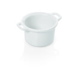 mini pot stainless steel round Ø 80 mm H 39 mm with handle product photo