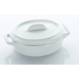 mini pot porcelain with lid  L 102 mm  B 67 mm  H 40 mm product photo
