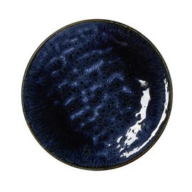 plate flat Ø 270 mm VIDA DARK OCEAN porcelain blue product photo