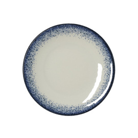 plate flat Ø 190 mm VIDA MARINA porcelain blue white product photo