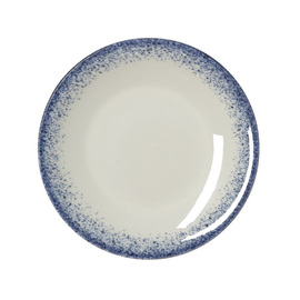 plate flat Ø 230 mm VIDA MARINA porcelain blue white product photo