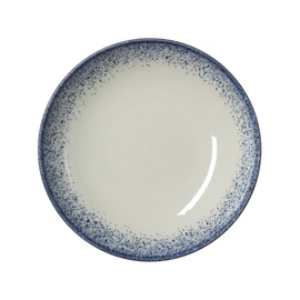 plate deep Ø 250 mm VIDA MARINA porcelain blue white product photo