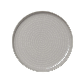plate flat Ø 190 mm NOVA GRAPHITE porcelain product photo