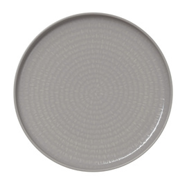 plate flat Ø 270 mm NOVA GRAPHITE porcelain product photo