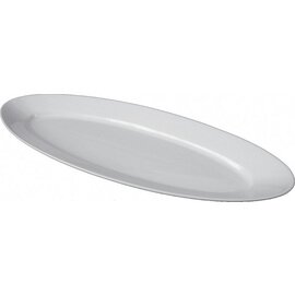plate porcelain white wide oval  L 600 mm  x 210 mm product photo