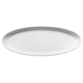 plate porcelain white oval  L 650 mm  x 290 mm product photo