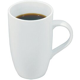 mug with handle 300 ml porcelain white  H 120 mm product photo