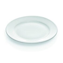 plate flat porcelain white Ø 260 mm product photo