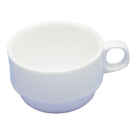 cup 180 ml porcelain white  H 55 mm product photo