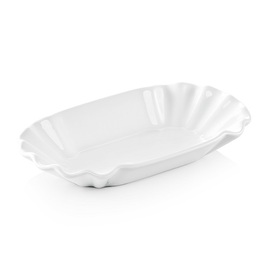 French fry bowl porcelain white  L 200 mm  B 110 mm  H 30 mm product photo