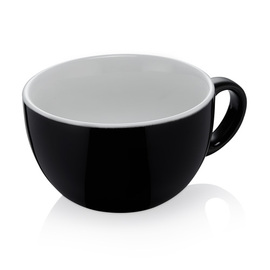 caffè latte cup ITALIA BLACK porcelain 350 ml product photo