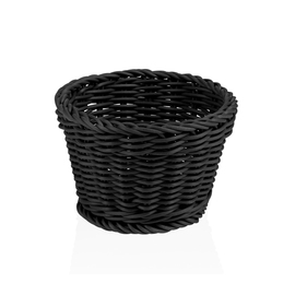 table basket PP black round Ø 130 mm H 100 mm product photo