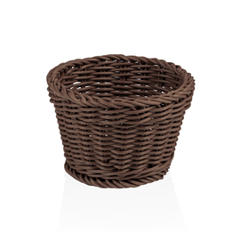 table basket PP dark brown round Ø 130 mm H 100 mm product photo