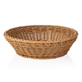 table basket PP brown round Ø 290 mm H 70 mm product photo