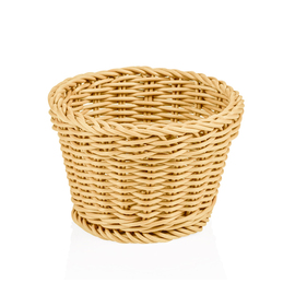 table basket PP beige round Ø 130 mm H 100 mm product photo