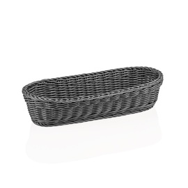 baguette basket grey | 400 mm x 160 mm H 80 mm product photo