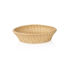 table basket PP beige Ø 370 mm H 90 mm product photo