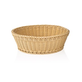 table basket PP beige Ø 420 mm H 120 mm product photo