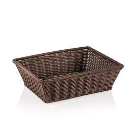 GN basket GN 1/2 PP dark brown H 100 mm product photo